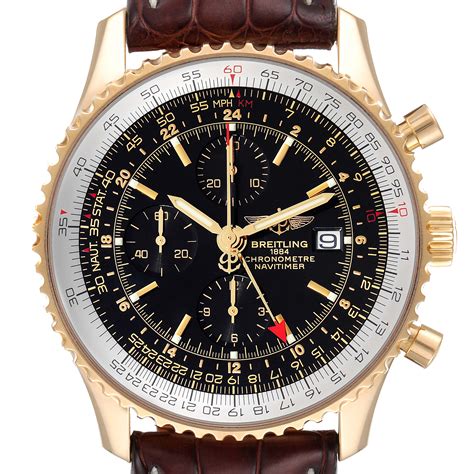 breitling navitimer world gold